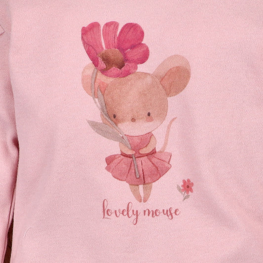 Body bebé Pequeños Ratones algodón orgánico BabyChic
