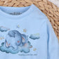 Blusa bebé LITTLE DREAMERS algodón orgánico con broches