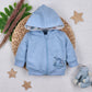 Sudadera bebé LITTLE DREAMERS algodón orgánico cremallera