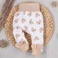 Semipantalón bebé Sweet Bears algodón orgánico osos recién nacido