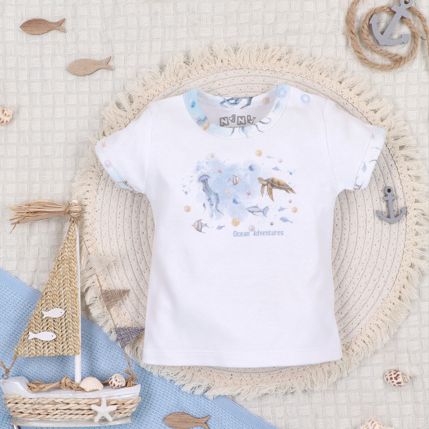 Blusa Bebé SEA OF JOY Algodón Orgánico Certificado
