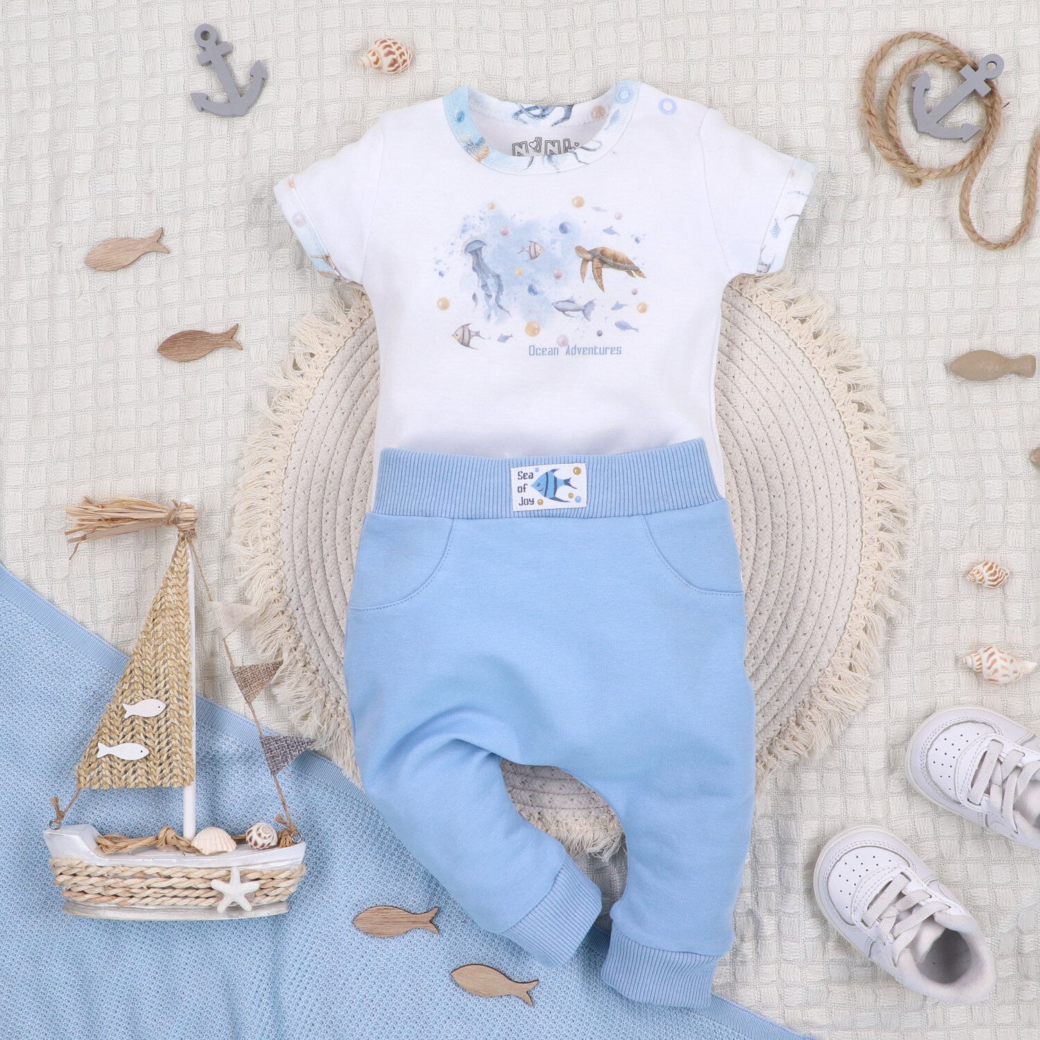 Blusa Bebé SEA OF JOY Algodón Orgánico Certificado